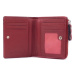 SEGALI Dámská kožená peněženka SG-27412 vínová