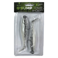 Gunki Gumová nástraha G Bump Ready To Catch Salt&Pepper 2ks - 10,5cm