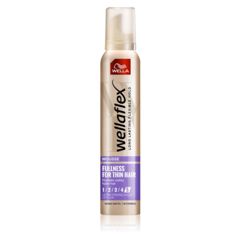 Wella Wellaflex Fullness For Thin Hair pěnové tužidlo s extra silnou fixací pro jemné vlasy 200  Wella Professionals