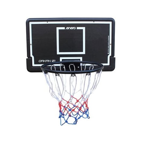 ENERO Basketbalový koš 74 × 45 cm, obruč 40 cm, černý
