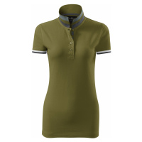 Malfini premium Collar up Dámská polokošile 257 avocado green