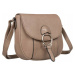 DAVID JONES TMAVĚ BÉŽOVÁ CROSSBODY KABELKA 6851-1 D.TAUPE