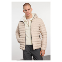 Trendyol Stone Regular Fit Hooded Winter Coat