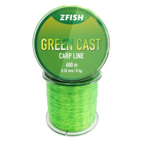 Zfish vlasec green cast carp line - 0,30 mm 600 m