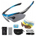 Sportovní brýle s polarizací UV400 slunečních brýlí 5 čoček na dárek
