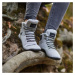 Leguano KOSMO Grey | Kotníčkové zateplené barefoot boty