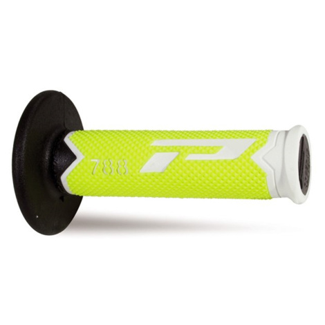 PROGRIP 788 rukojeti motokros bílá/fluo žlutá bílá/žlutá