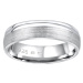 Silvego Snubní stříbrný prsten Amora pro muže i ženy QRALP130M 47 mm