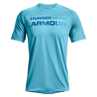 Under Armour TECH 2.0 Pánské triko s krátkým rukávem, modrá, velikost