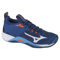 TMAVĚ MODRÉ VOLEJBALOVÉ BOTY MIZUNO WAVE MOMENTUM 2 Tmavě modrá