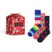 Ponožky Happy Socks Gift Box Flower Socks 3-pack