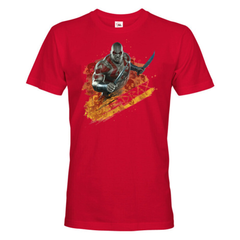 Pánské tričko s potiskem Drax - ideální dárek pro fanoušky Marvel BezvaTriko