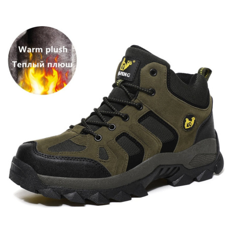 Outdoorové pánské boty zimní treková obuv MIXI FASHION