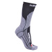 Multifunkční ponožky inSPORTline COOLMAX a ionty stříbra černá