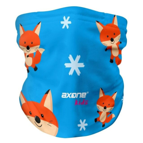 AXONE FOX Dětský nákrčník, modrá, velikost