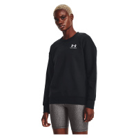 Mikina Under Armour Essential Fleece Crew Black