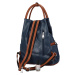 Trendový dámský batoh Zuela, modrá