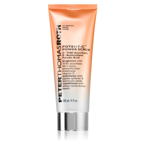 Peter Thomas Roth Potent-C Power Scrub hloubkově čisticí peeling s vitaminem C 120 ml