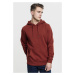 Basic Sweat Hoody - brown