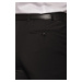 Čierne Basic oblekové nohavice