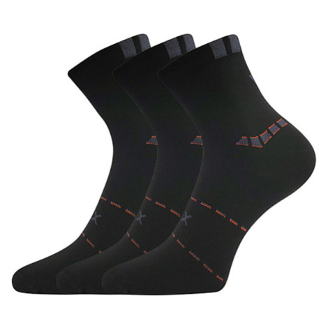 Voxx Rexon 02 Pánské sportovní ponožky - 3 páry BM000004113800100958 černá