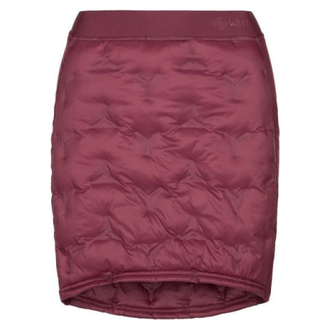 Dámská zateplená sukně KILPI Lian tmavě červená