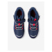 Tmavě modré dětské kotníkové nepromokavé boty Reima Vilkas