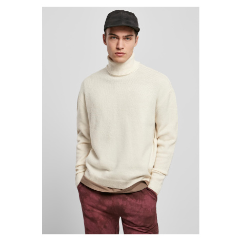 Oversized Roll Neck Sweater whitesand