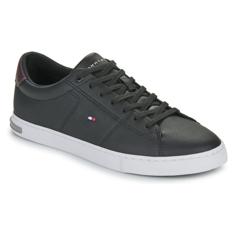 Tommy Hilfiger ESSENTIAL LEATHER DETAIL VULC Černá