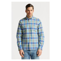 KOŠILE GANT REG UT COLORFUL CHECK SHIRT modrá