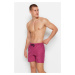 Trendyol Plum Men's Basic Standard Length Swimwear with Marine Shorts