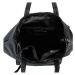 Stylový dámský koženkový batoh Enola, černá