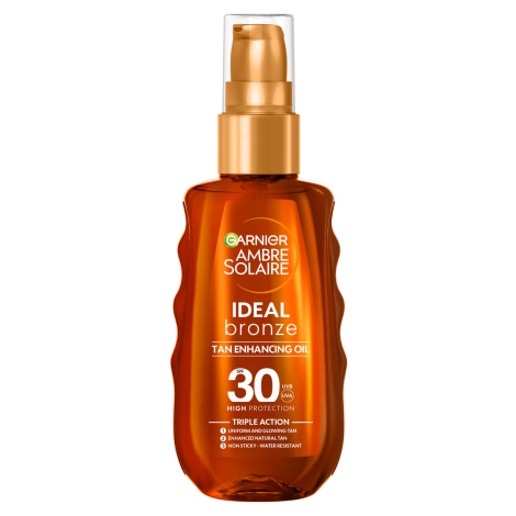 Garnier Ambre Solaire Ideal Bronze Opalovací olej SPF 30, 150 ml