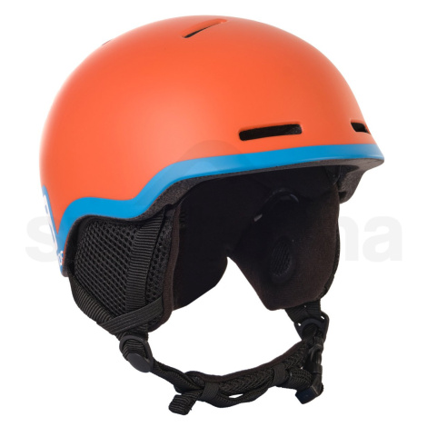Lyžařská helma Salomon Grom Jr - oranžová 53-56 cm