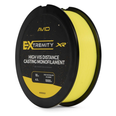 Avid Vlasec Extremity HI-VIS XR Mono 1000m - 0,30mm  1000m Avid Carp