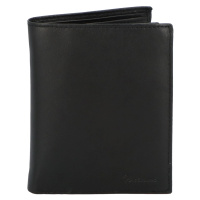 Pánská praktická kožená peněženka Eugenio, černá