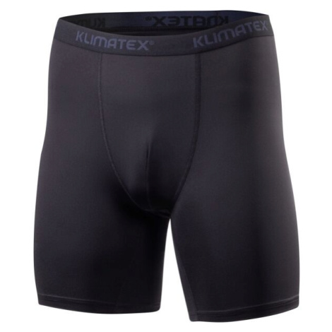 Klimatex SIMIR LONG Pánské funkční boxerky, černá, velikost