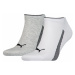 Puma SNEAKERS 2P UNISEX Ponožky, šedá, velikost