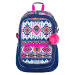 Školní batoh Baagl Core Barva: růžová/bílá