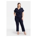 Dámský set Karko Karko_Jumpsuit_Q229_Navy_Blue