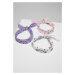 Multicolor Bandana 3-Pack - violet+white+rose