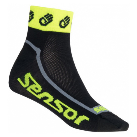 Ponožky SENSOR Race Lite Ručičky reflex žlutá