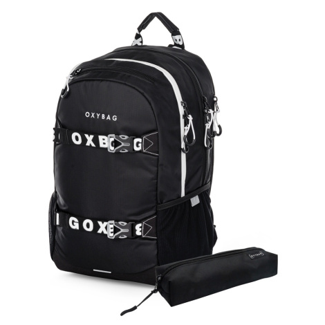Oxybag Studentský batoh OXY Sport Black & White