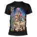 Iron Maiden Tričko Somewhere Back in Time Unisex Black