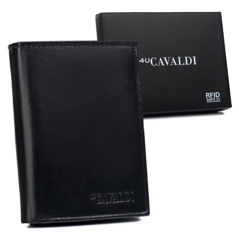 Pánská kožená peněženka s zadní kapsou 4U CAVALDI