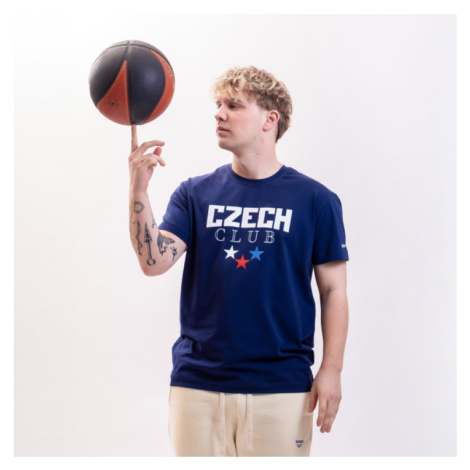 Botas Triko Club Patriot - unisex triko s krátkým rukávem bavlněné modré česká výroba ze Zlína Vasky
