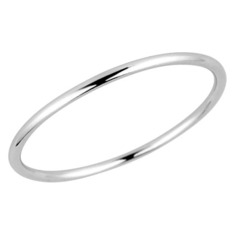 Evolution Group - Pavona Něžný minimalistický prsten ze stříbra 65014