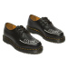 Kožené polobotky Dr. Martens Ramsey dámské, černá barva, na plochém podpatku, DM31499001