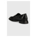 Kožené mokasíny Vagabond Shoemakers BRITTIE dámské, černá barva, na plochém podpatku, 5451.001.2