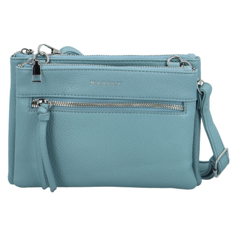 Dámská crossbody kabelka džínově modrá - MaxFly Fidelia